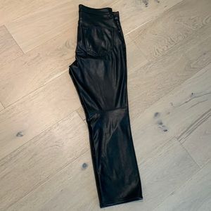 NWOT GAP Vintage Slim High Rise Faux Leather pants